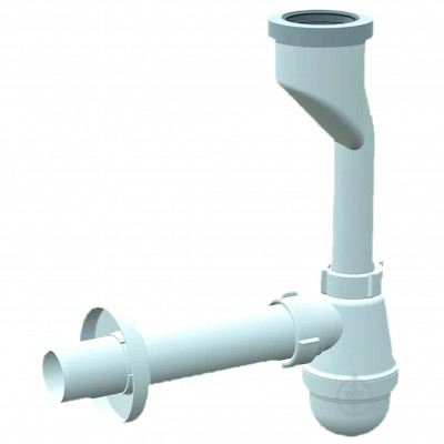 Сифон OPTIMUM для пісуара з трубкою 40/32*200, розетками 32 та 40 OPTI-19708