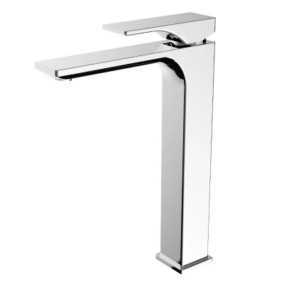 Смеситель для умывальника Koer KB-11010-01 высокий (Цвет хром) (KR3482)