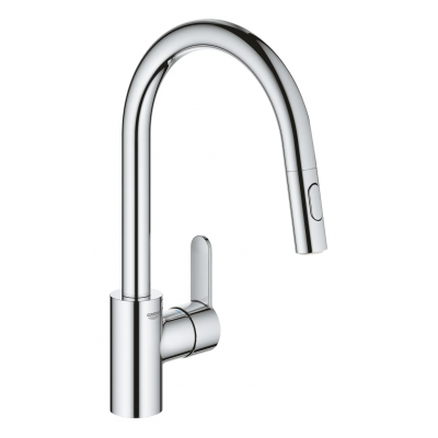 Смеситель для кухни с выдвижным изливом Grohe Eurostyle Cosmopolitan (31482003)