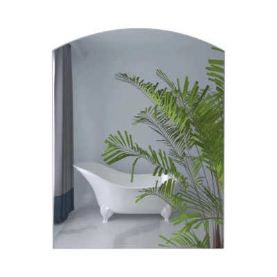 Зеркало настенное Zerix ALIVE MRZ01-450x600 прямоугольное с дугообразным верхом (ZX5641)