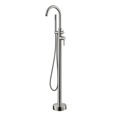 Смеситель для ванной Koer KI-45015-02 (из нерж. стали) (Цвет нерж) (KR4787)