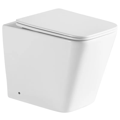 Унитаз напольный безбачковой Mixxus Premium QUADRO-0701-R 600х355х410mm, система смыва RIMLESS (MP6
