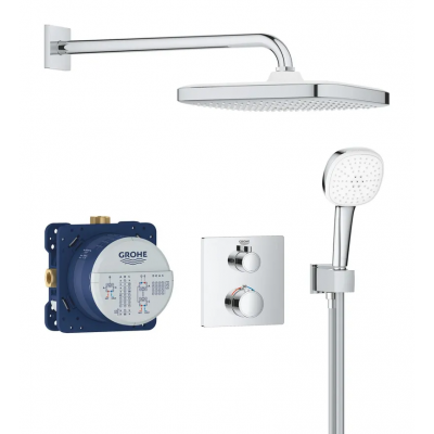 Душевая система скрытого монтажа с термостатом Grohe Grohtherm (34871000)