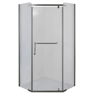 Душевая кабина с низким поддоном Mixxus LINES SCT01-90x90x198-TR GRAPHITE прозрачное стекло 6мм (MI