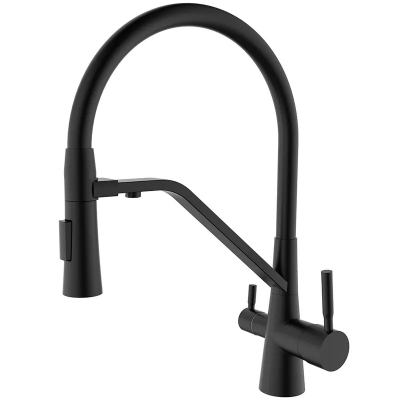 Смеситель для кухни Mixxus Premium Magnet 021 BLACK REFL.BLACK (MI6974)