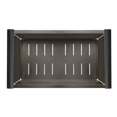 Сушилка для посуды Mixxus BAS-02 NANO-BLACK 440мм из нерж. стали (цвет графит) (MX1949)