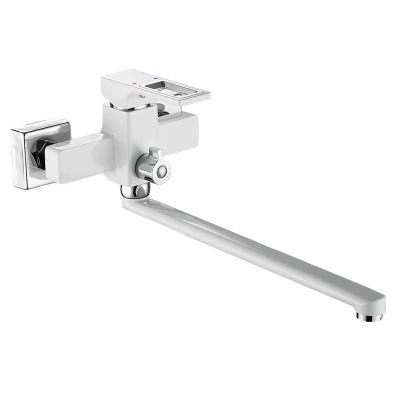 Смеситель для ванны Mixxus Premium DANTE 006 EURO White-Chrome (MI6794)