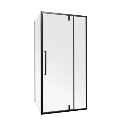 Душевая кабина без поддона Mixxus Premium BEVEL SC01-100x80x195-TR Black прозрачное стекло 6мм (MI6