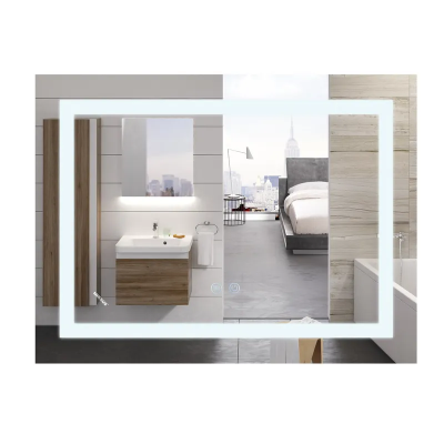 Зеркало Mixxus WARM MR12-70x50-REVERSE с LED Touch, Anti-fog, димером, регулировкой яркости (MI6670