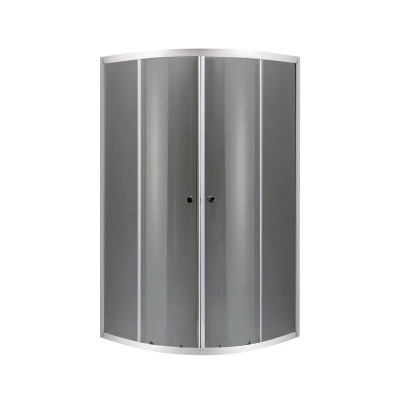 Душевая кабина без поддона Mixxus PLAIN SC01-90x90x185-GR CHROME серое тонированное стекло 4мм (MI6