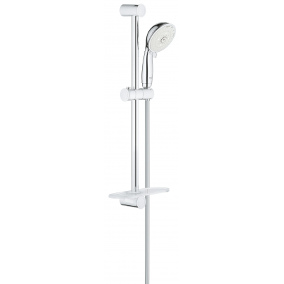 Душовий гарнітур зі штангою, 4 режими струменю Grohe New Tempesta Rustic (26086001)