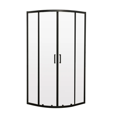 Душевая кабина без поддона Mixxus Premium DIVERSE SC01-90x90x195-TR Black прозрачное стекло 5мм (MI