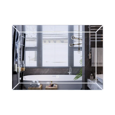 Зеркало Mixxus Premium CUBIC MR14-80x60-REVERSE (LED Touch, Anti-fog, димер) (MP6648)