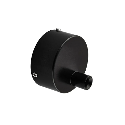 Чашка декоративная Mixxus TCC-01 BLACK (круглая) для маскировки кабеля (цвет черный) (MI6638)