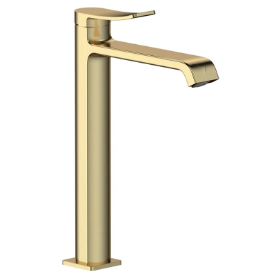 Смеситель для умывальника Mixxus Premium DALI 001 NUT HIGH Brushed Gold (MI6763)
